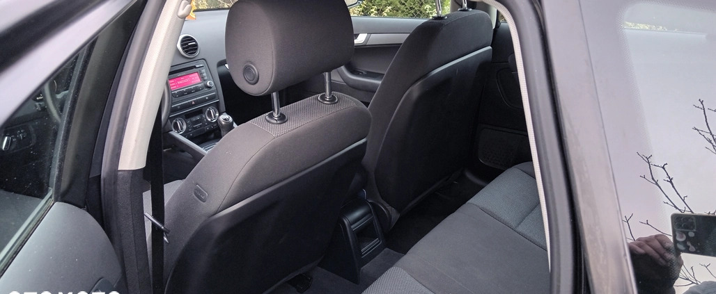 Audi A3 cena 25900 przebieg: 197258, rok produkcji 2009 z Kętrzyn małe 301